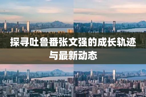 探尋吐魯番張文強的成長(cháng)軌跡與最新動(dòng)態(tài)