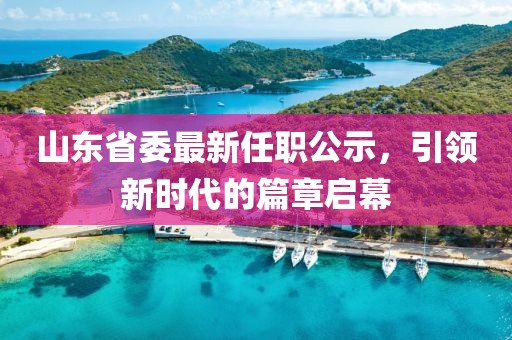 山東省委最新任職公示，引領(lǐng)新時(shí)代的篇章啟幕