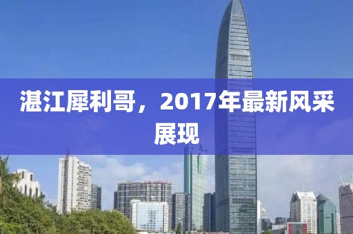 湛江犀利哥，2017年最新風(fēng)采展現