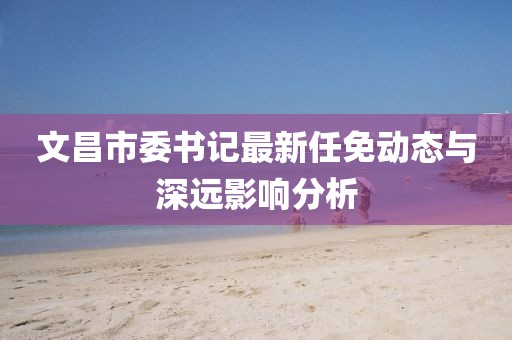 文昌市委書(shū)記最新任免動(dòng)態(tài)與深遠影響分析