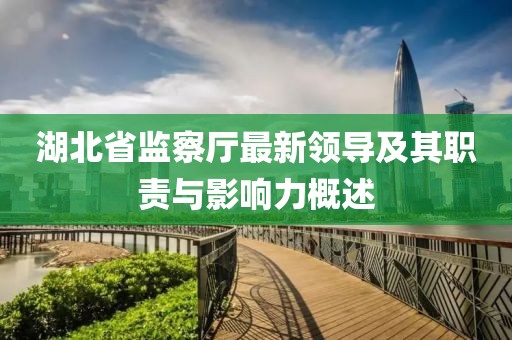 湖北省監察廳最新領(lǐng)導及其職責與影響力概述