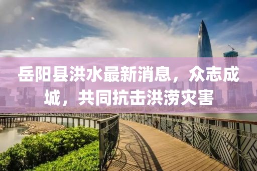 岳陽(yáng)縣洪水最新消息，眾志成城，共同抗擊洪澇災害