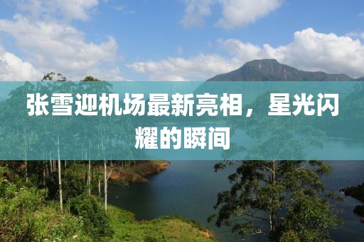 張雪迎機場(chǎng)最新亮相，星光閃耀的瞬間