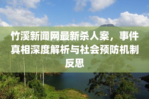 竹溪新聞網(wǎng)最新殺人案，事件真相深度解析與社會(huì )預防機制反思