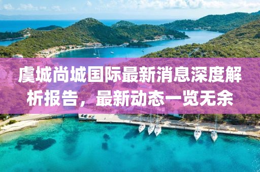 虞城尚城國際最新消息深度解析報告，最新動(dòng)態(tài)一覽無(wú)余