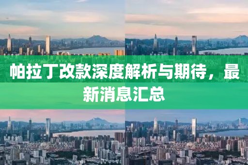 帕拉丁改款深度解析與期待，最新消息匯總