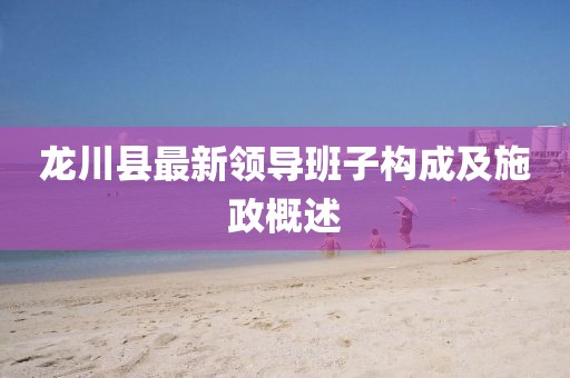 龍川縣最新領(lǐng)導班子構成及施政概述
