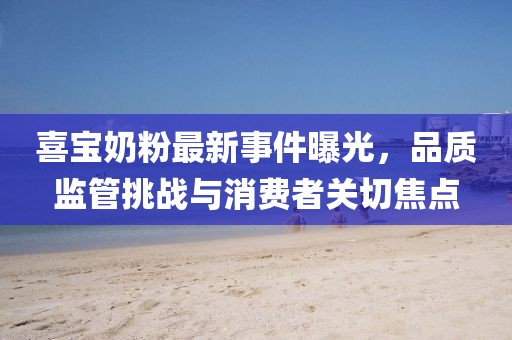 喜寶奶粉最新事件曝光，品質(zhì)監管挑戰與消費者關(guān)切焦點(diǎn)