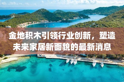 金地積木引領(lǐng)行業(yè)創(chuàng  )新，塑造未來(lái)家居新面貌的最新消息