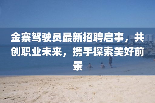 金寨駕駛員最新招聘啟事，共創(chuàng  )職業(yè)未來(lái)，攜手探索美好前景