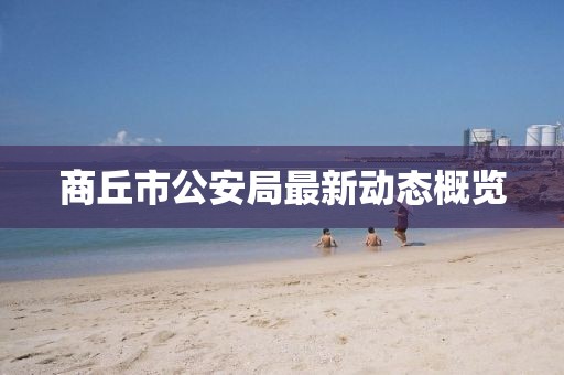 商丘市公安局最新動(dòng)態(tài)概覽