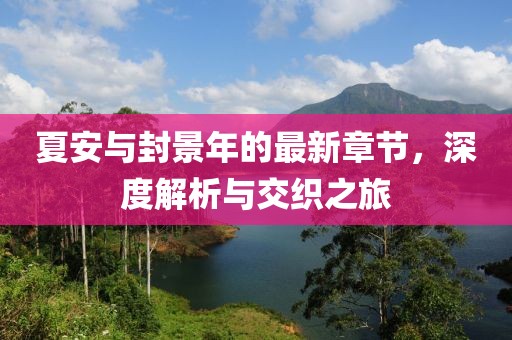 夏安與封景年的最新章節，深度解析與交織之旅