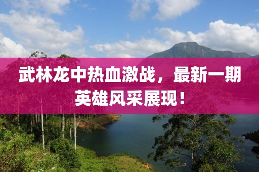武林龍中熱血激戰，最新一期英雄風(fēng)采展現！