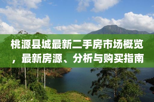 桃源縣城最新二手房市場(chǎng)概覽，最新房源、分析與購買(mǎi)指南