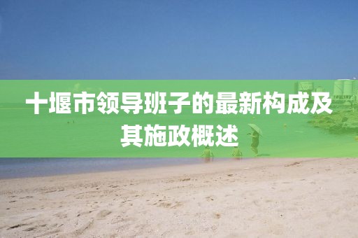 十堰市領(lǐng)導班子的最新構成及其施政概述