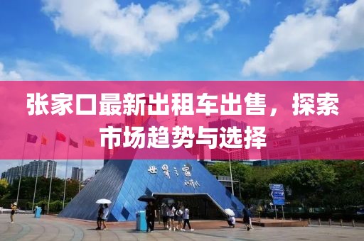 張家口最新出租車(chē)出售，探索市場(chǎng)趨勢與選擇
