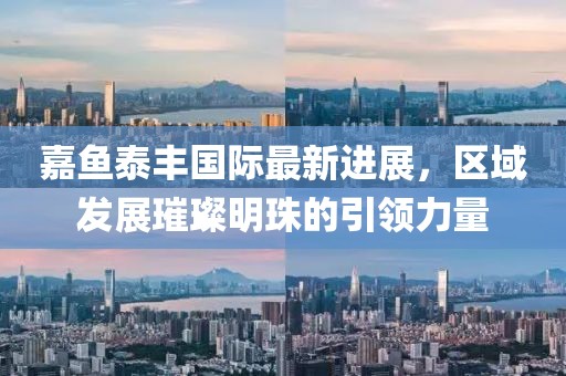 嘉魚(yú)泰豐國際最新進(jìn)展，區域發(fā)展璀璨明珠的引領(lǐng)力量