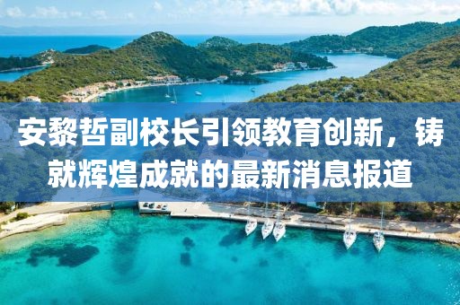 安黎哲副校長(cháng)引領(lǐng)教育創(chuàng  )新，鑄就輝煌成就的最新消息報道