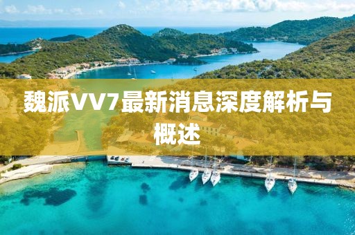 魏派VV7最新消息深度解析與概述