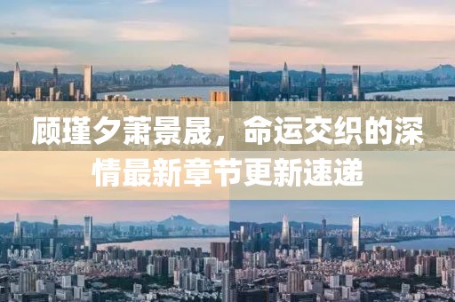 顧瑾夕蕭景晟，命運交織的深情最新章節更新速遞