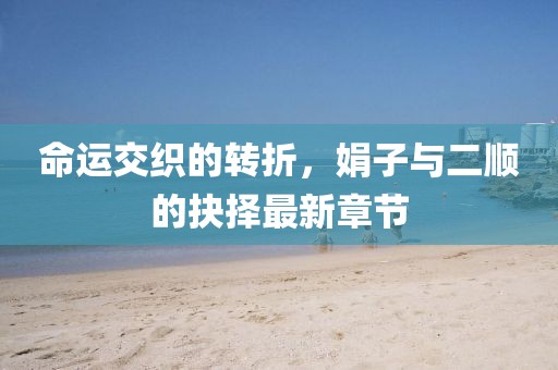 命運交織的轉折，娟子與二順的抉擇最新章節