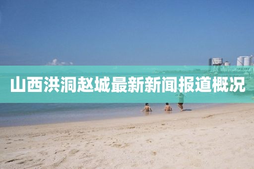 山西洪洞趙城最新新聞報道概況