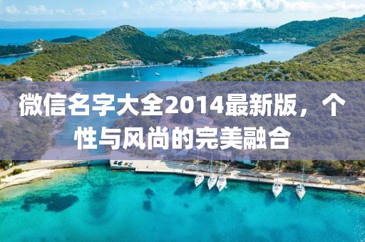 微信名字大全2014最新版，個(gè)性與風(fēng)尚的完美融合