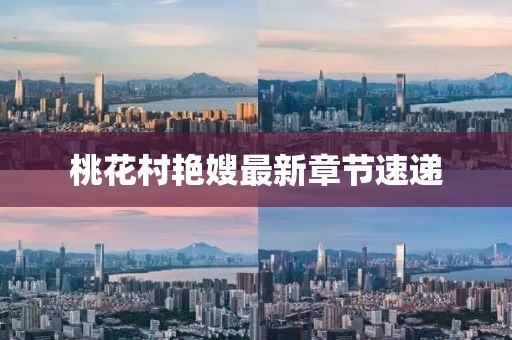 桃花村艷嫂最新章節速遞