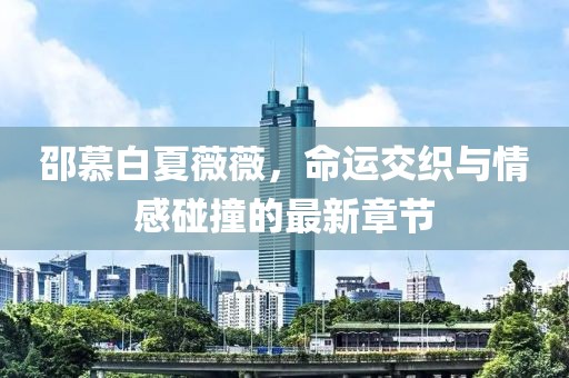 邵慕白夏薇薇，命運交織與情感碰撞的最新章節