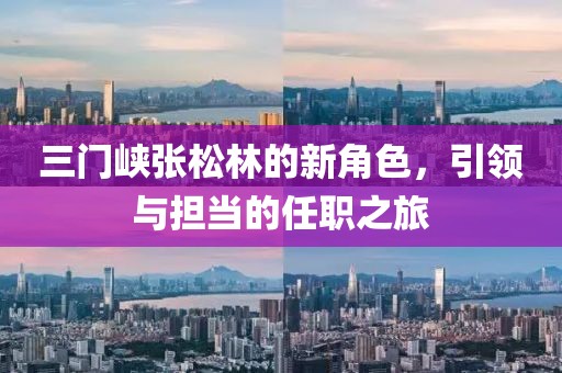 三門(mén)峽張松林的新角色，引領(lǐng)與擔當的任職之旅