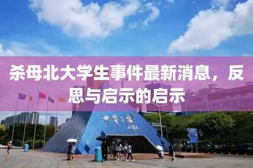 殺母北大學(xué)生事件最新消息，反思與啟示的啟示