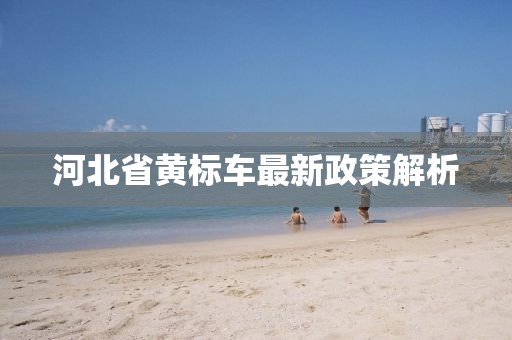 河北省黃標車(chē)最新政策解析