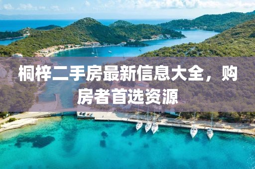 桐梓二手房最新信息大全，購房者首選資源