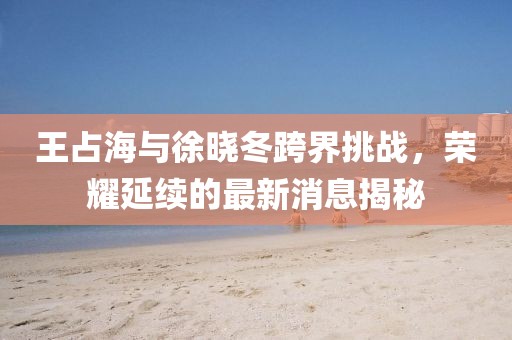 王占海與徐曉冬跨界挑戰，榮耀延續的最新消息揭秘