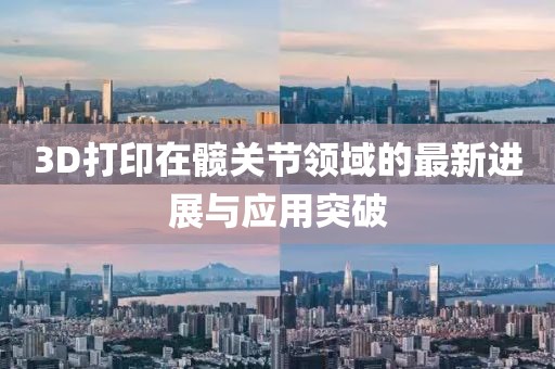 3D打印在髖關(guān)節領(lǐng)域的最新進(jìn)展與應用突破