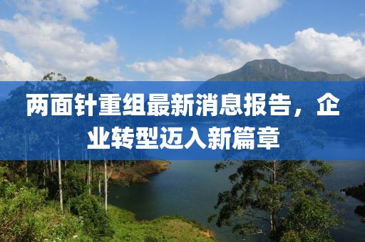 兩面針重組最新消息報告，企業(yè)轉型邁入新篇章