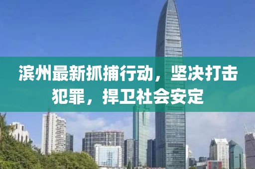 濱州最新抓捕行動(dòng)，堅決打擊犯罪，捍衛社會(huì )安定