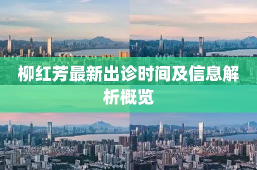 柳紅芳最新出診時(shí)間及信息解析概覽