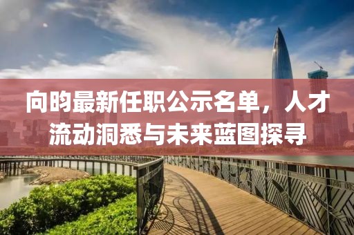 向昀最新任職公示名單，人才流動(dòng)洞悉與未來(lái)藍圖探尋