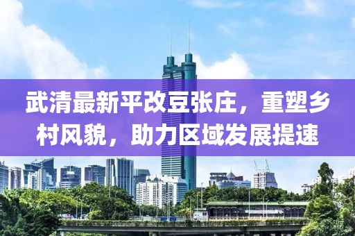 武清最新平改豆張莊，重塑鄉村風(fēng)貌，助力區域發(fā)展提速