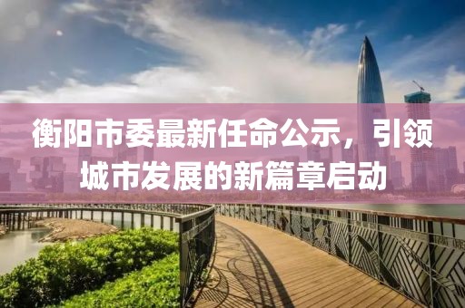 衡陽(yáng)市委最新任命公示，引領(lǐng)城市發(fā)展的新篇章啟動(dòng)