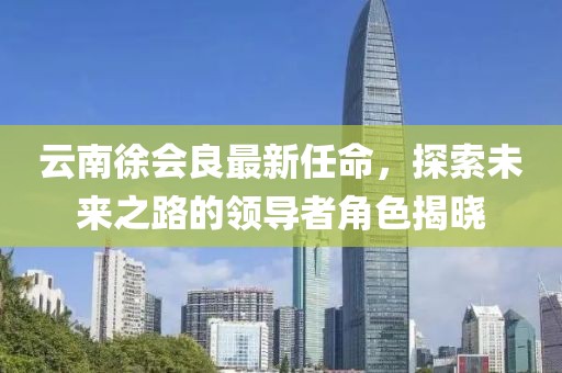 云南徐會(huì )良最新任命，探索未來(lái)之路的領(lǐng)導者角色揭曉