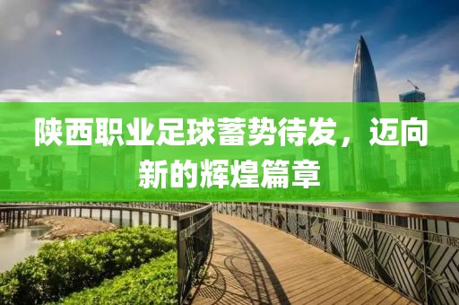 陜西職業(yè)足球蓄勢待發(fā)，邁向新的輝煌篇章