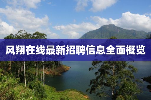 風(fēng)翔在線(xiàn)最新招聘信息全面概覽