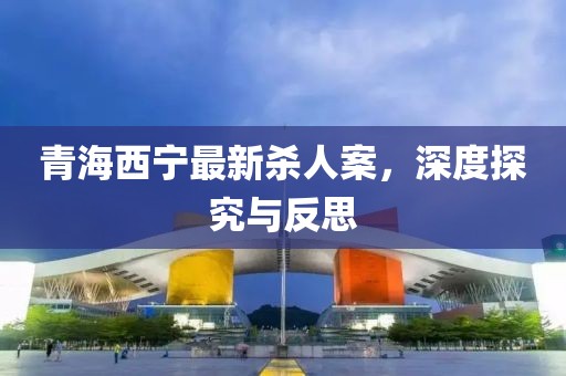 青海西寧最新殺人案，深度探究與反思