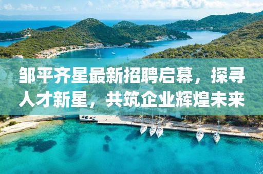 鄒平齊星最新招聘啟幕，探尋人才新星，共筑企業(yè)輝煌未來(lái)
