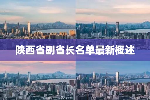 陜西省副省長(cháng)名單最新概述