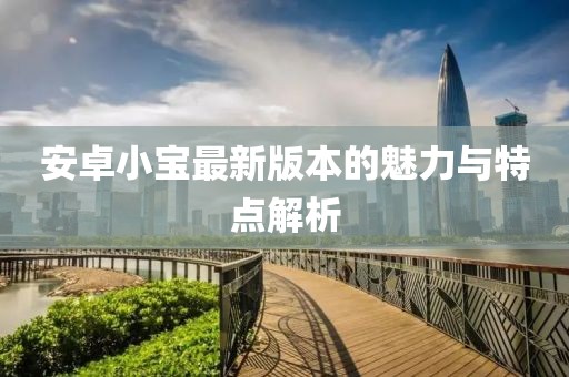 安卓小寶最新版本的魅力與特點(diǎn)解析