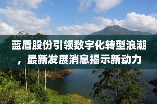 藍盾股份引領(lǐng)數字化轉型浪潮，最新發(fā)展消息揭示新動(dòng)力
